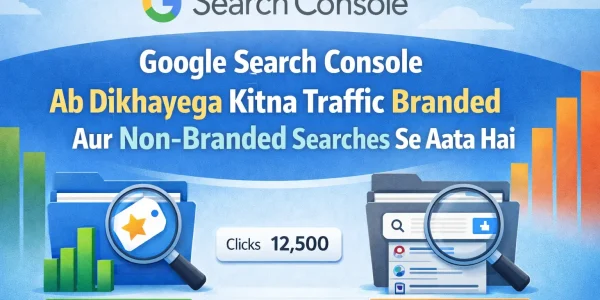 Branded queries filter Search Console – Google Search Console me branded vs non branded traffic analysis dashboard